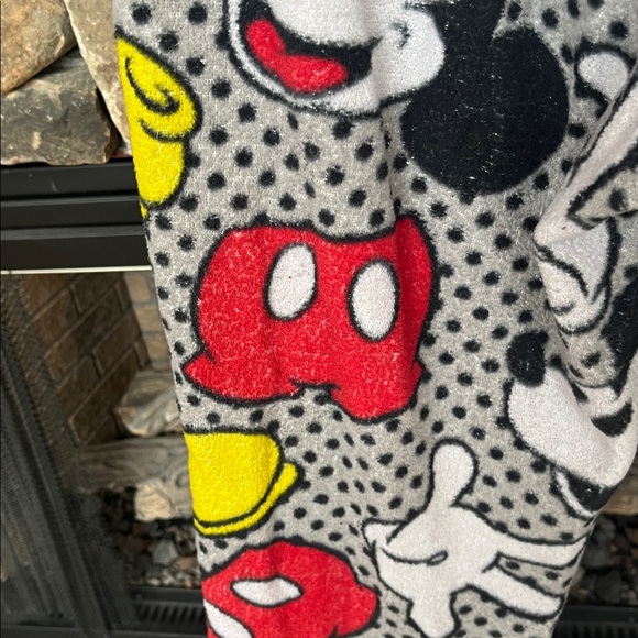 Disney Mickey Mouse Fleece Drawstring Pajama Pants Women’s Small - Picture 9 of 11
